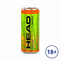 HEAD Exotic (Экзотик энергетик) 0,5 литра, 1 жестяная банка